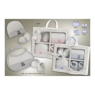 J. BEBE 10504 GAMBERRITOS 4 PZAS