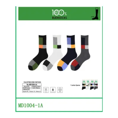 Md1004 Calcetin Hombre 40-46 Buen Socks