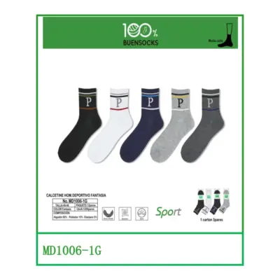 Md1006 Calcetin Hombre 40-46 Buen Socks