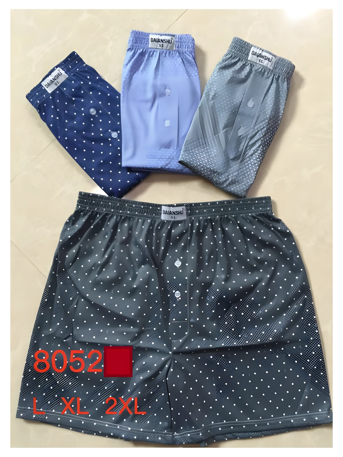Boxer Algodon Daianshu 8052