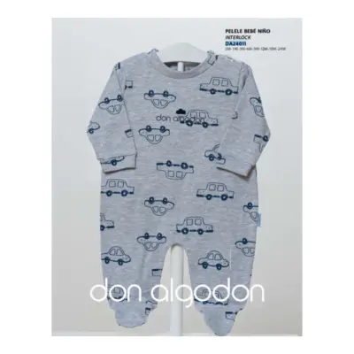 Da24011 Pelele Bebe Don Algodón
