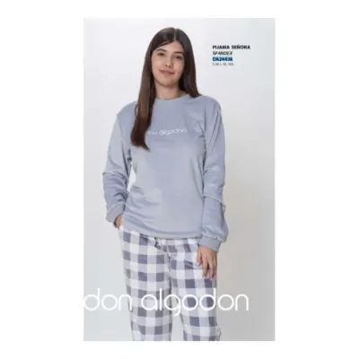 Da24436 Pijama Mujer Don Algodón