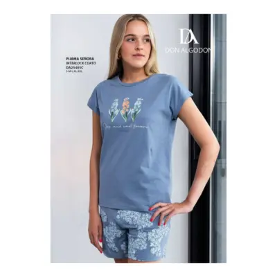 Da25405c Pijama Señora Don Algodn
