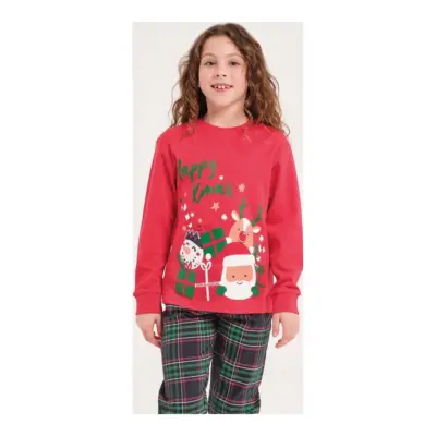 Da25w106 Pijama Interlock Infantil Niño Don Algodón
