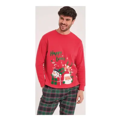 Da25w322 Pijama Interlock Hombre (Navidad) Don Algodón