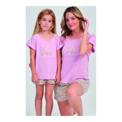 Da26s205 Pijama 100% Alg Niña Dalia Don Algodon