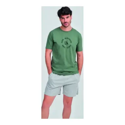 Da26s312 Pijama 100% Alg Hombre Pine Don Algodon
