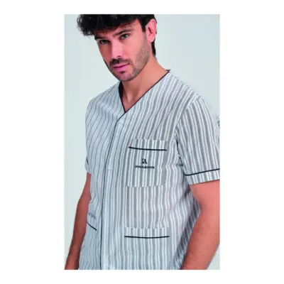 Da26s322 Pijama 100% Alg Hombre Mistral Don Algodon
