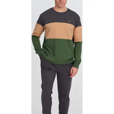 Da26w317 Pijama Hombre Interlock Don Algodon