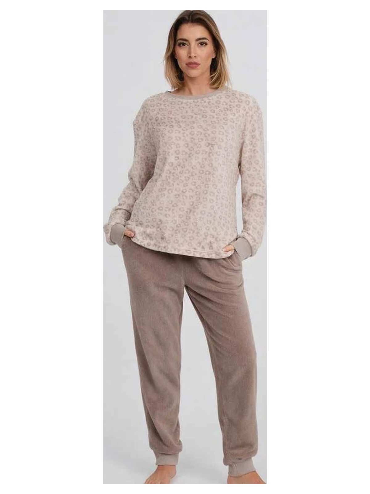 Da26w404 Pijama Mujer Coralina Don Algodon