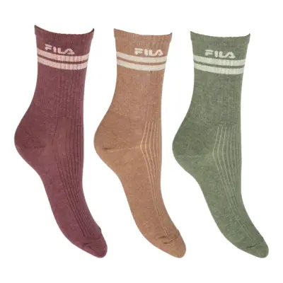 F6410 Pack2 Calcetines Fila Mujer