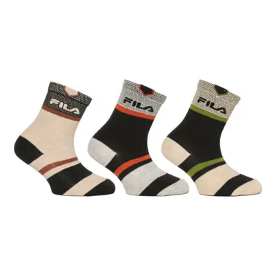 F8094 Calcetín Junior Niño Liso Fila Pack de 3