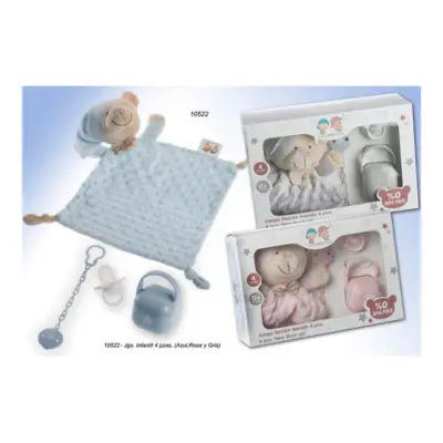 J. Estuche 4 Pcs 10522 (Dou Dou +Accesorios)