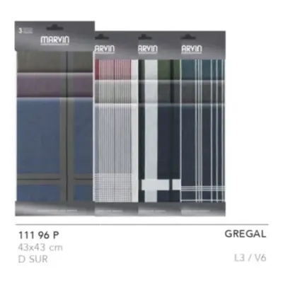 Pañuelo Guash Gregal Pack 3