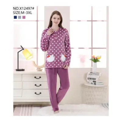 X12497 Pijama Coralina Luna Sra