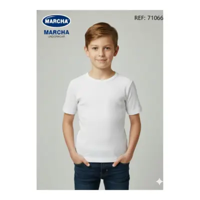 Camiseta Manga Corta Niño Marcha 071066
