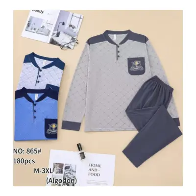 865 - Pijama Cro Largo Fino
