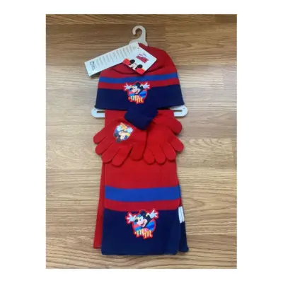 Set Gorro Bufanda Guantes Niñ Knset-29