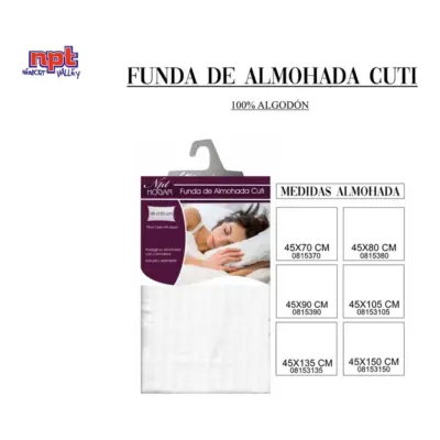 Funda de Almohada Cuti Npt