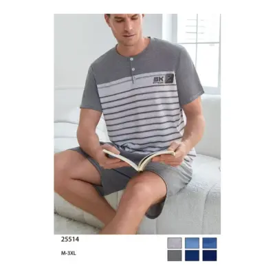 Pijama Corto Caballero 25514