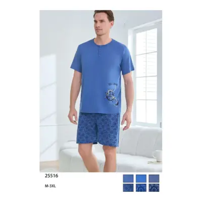 Pijama Corto Caballero 25516