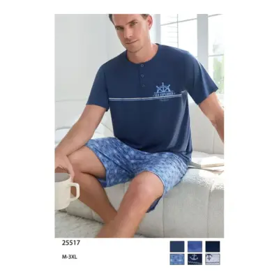Pijama Corto Caballero 25517