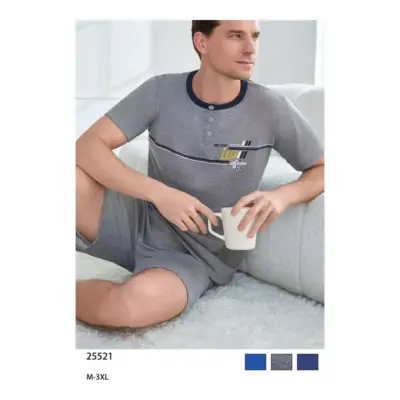 Pijama Corto Caballero 25521
