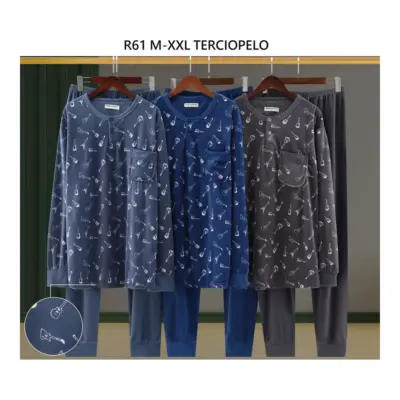 R61 Pijama Terciopelo
