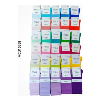 Mcu15558 Calcetin Pesail Media Caña Colores 10 Pares