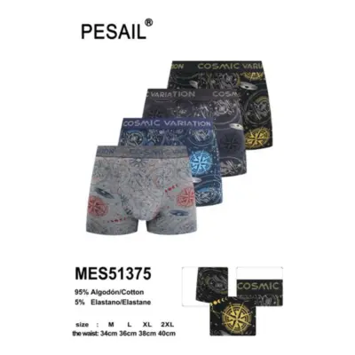 Mes51375 - Boxer Algodon
