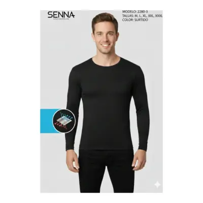 Camiseta Ml Termica Caballero Senna 2280