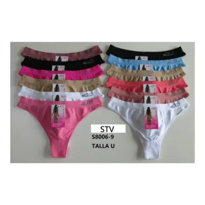 Tanga sin Costuras Multi Talla Stv 8006