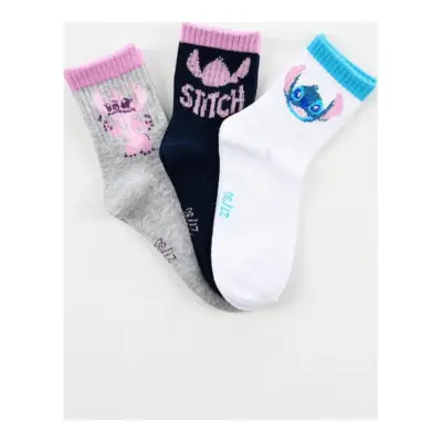 Hy06113 Pack 3 Calcetines Sport Lilo Sun City