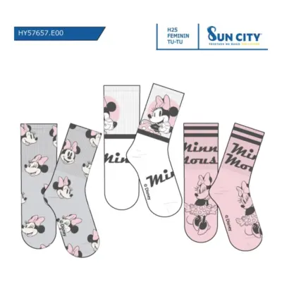 Hy57657 Calcetines Minnie Sun City