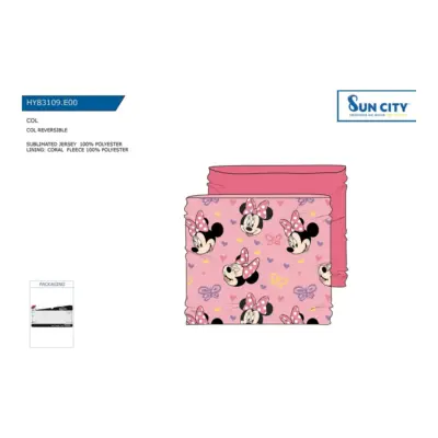Hy83109 Braga Cuello Coralina Minnie