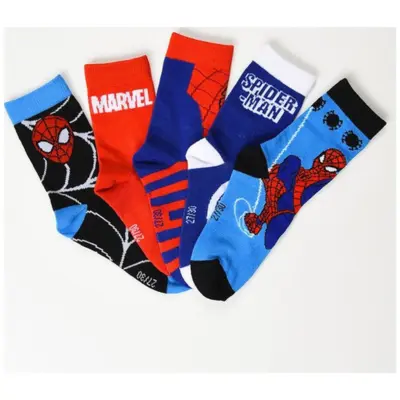 Zh06051 Pack 5 Calcetines Spiderman Surtido 2 Sun City