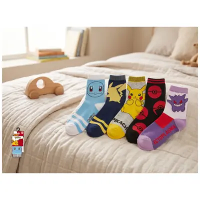 Zh06055 Pack 5 Calcetines Pokemon Surtido 2 Sun City