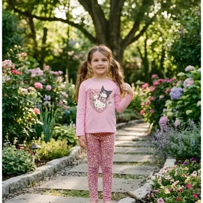 Zh20002 Pijama Largo Jersey Hello Kitty Sun City