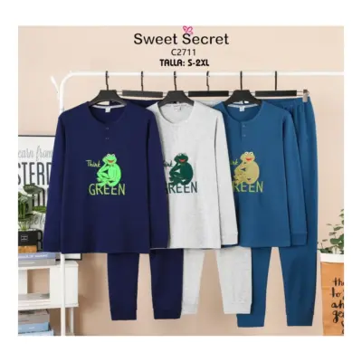 *-Pijama Hombre Algogon C2711