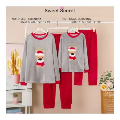 Pijama Coralina Niña J3692
