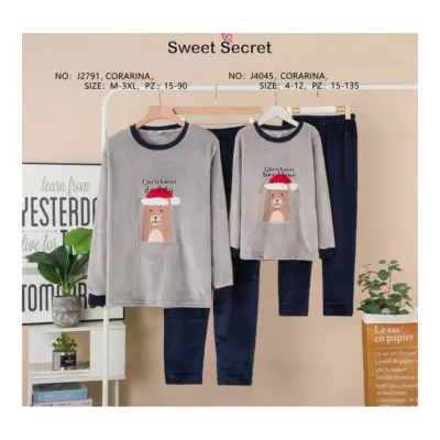 Pijama Coralina Niño J4045