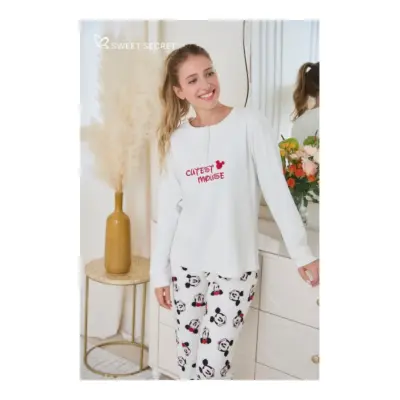 J1064 Pijama Polar Mujer