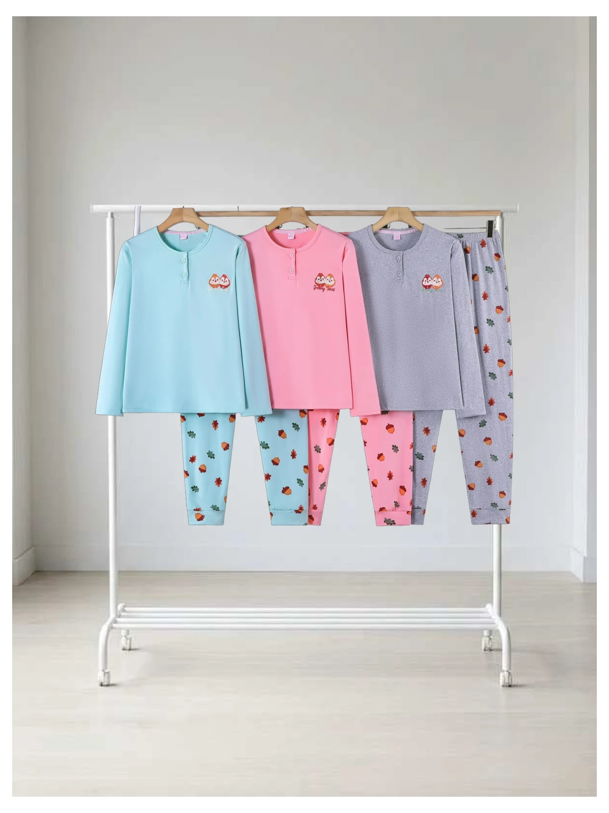 J1263 Pijama Rizo Mujer