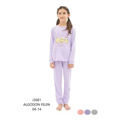 J3681 Pijama Niña Sweet Secrets