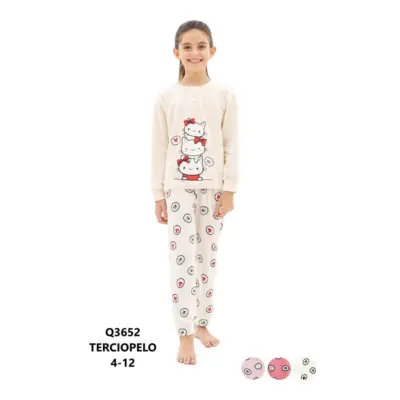 Q3652 Pijama Niña Sweet Secrets