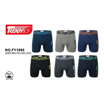 Fy1895 - Boxer Largo Pata Trendy