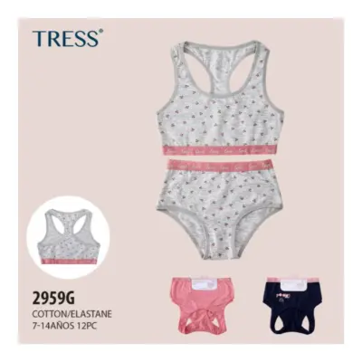 Conjunto Braga y Top 2959G