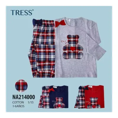 Pijama Tress Niña Na-214000