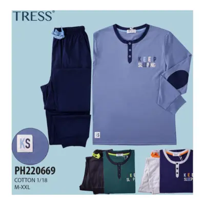 Ph220669 Pijama Caballero Tress