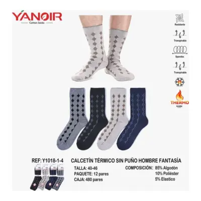 Calcetin Yanoir Rizo 1018 Cro sin Puño